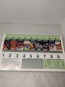 1981 Philadelphia Eagles Unused Season Tickets Sheet - Picture 1 of 8