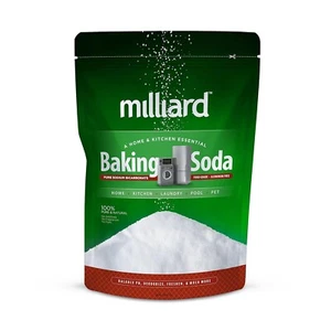 Milliard 5lbs Baking Soda/Sodium Bicarbonate USP - 10 Pound Bulk Resealable Bag - Picture 1 of 7