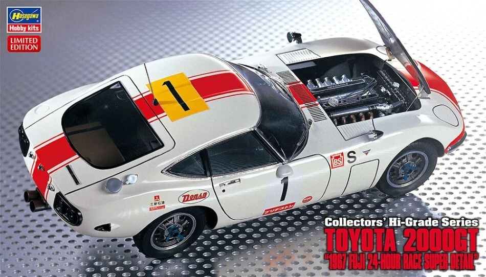 Modellino auto kit di montaggio da montare Hasegawa TOYOTA 2000 GT scala 1:24 - Immagine 1 di 1