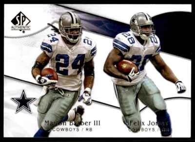 2009 SP Authentic Marion Barber/Felix Jones R109 - Image 1 of 2
