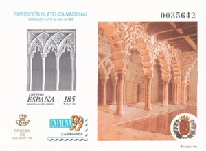 Spain 1999 Edifil OP #68 Philatelic Exhibition "Exfilna 99" Architecture MNH VF - Picture 1 of 1