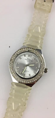 Orologio M&M Primo Emporio Quarzo 41mm Strass Mancanti Sport Cinturino Silicone - Immagine 1 di 3