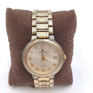 VINTAGE PIERRE CARDIN WATCH 2132YC WORKS GREAT. PRE-OWNED - Picture 1 of 10