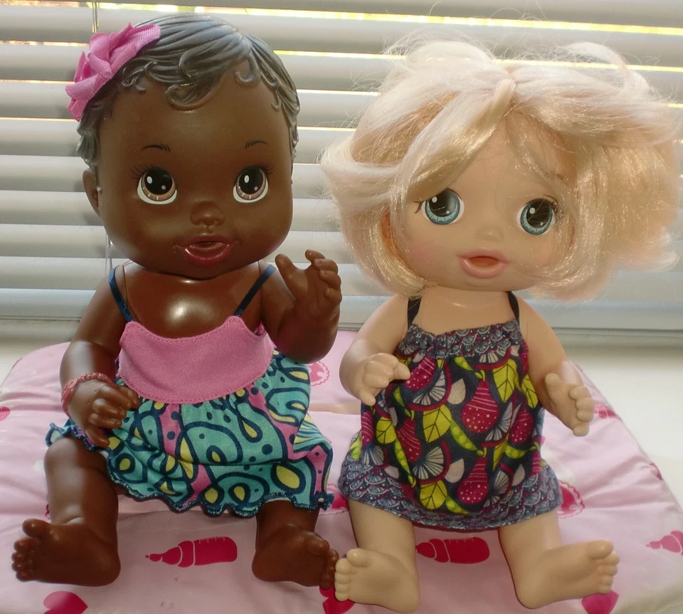 2013 Bitsy Burpy Baby Alive Ethnic Doll + 2017 Baby Alive Doll - Image 1 of 1