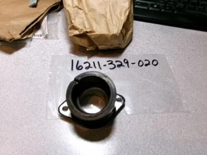 1973-75 HONDA XL250 XL 250 CARB INSULATOR INTAKE MANIFOLD NOS OEM 16211-329-020 - Picture 1 of 7