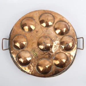 19th CENTURY FRENCH COPPER EGG POACHER PAN - Picture 1 of 4