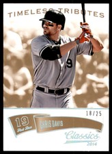 2014 Classics Timeless Tributes Gold #26 Chris Davis /25