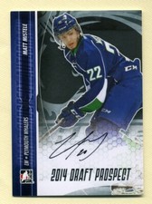 2014-15 In the Game Draft Prospect Silver Matt Mistele Autograph