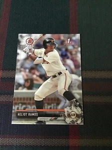 2017 Bowman Draft Heliot Ramos Rc #BD-12 Giants Free Shipping - Picture 1 of 2