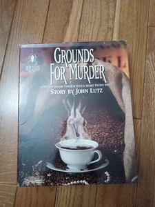 BePuzzled Grounds for Murder 1000 Piece Jigsaw Puzzle Mystery New Sealed 1994 - Picture 1 of 4