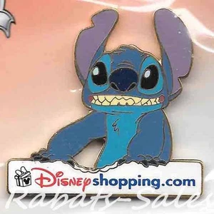 Stitch Happiest Pin Celebration Disney Shopping.com LE1500 New On Card - Picture 1 of 2