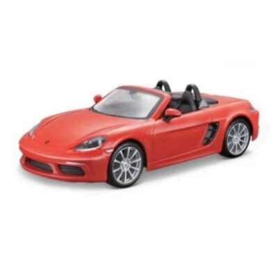 Porsche 718 Boxster 1/24 Arancione - Bburago 21087OR - Immagine 1 di 2