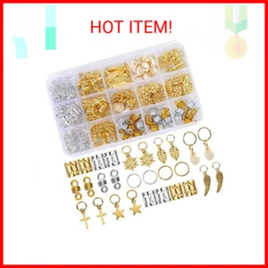 200PCS Hair Beads for Women Braids, Loc Jewelry for Hair, Dreadlocks Accessories - Picture 1 of 2