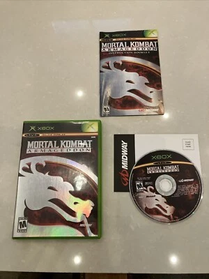 Mortal Kombat: Armageddon Microsoft Xbox CIB Completo con Manual y Tarjeta Reg Probada Foto 1 de 4