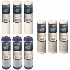 9 pc Reverse Osmosis Replacement Filter Set    RO Water Purifier Cartridges - Picture 1 of 1