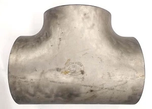 Taylor Forge 316 Stainless Steel Tee 8" Schedule S/10 - Imagen 1 de 3
