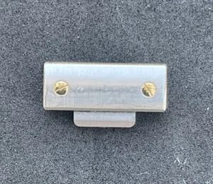 Authentic Cartier Santos 21mm Gold & Stainless Steel Link with Screw - Picture 1 of 3