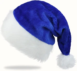 Santa Hat Xmas Holiday Hat for Christmas New Year Festive Holiday Party Supplies - Picture 1 of 7
