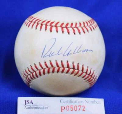 Richie Ashburn JSA COA Autograph National League Signed Baseball 1 - Image 1 of 2