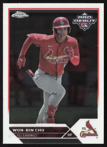 2023 Topps Pro Debut Won-Bin Cho PDC-192 Chrome Prospects | St. Louis Cardinals - Picture 1 of 2