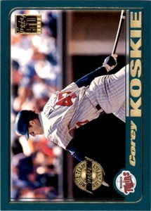 2001 TOPPS COREY KOSKIE . MINNESOTA TWINS #432