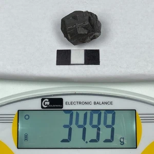 CRYSTAL OF PYRITE - IRON CROSS TWIN FROM COLOMBIA 34.99 gram / 1.18 oz - Picture 1 of 1