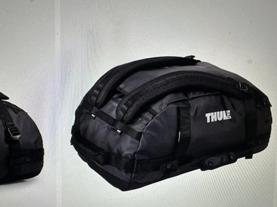 Duffle THULE Suécia novo com etiquetas Black Chasm PFC durável 40L 22,0 A x 13,0 L x 10,0" D - Imagem 1 de 4