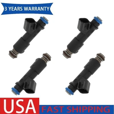 Conjunto de 4 Injetores de Combustível FJ979 Para Chevrolet Colorado 2.9L L4 2008 3.7L L5 2008 EUA - Imagem 1 de 4