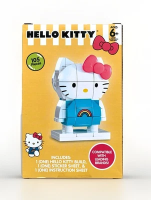 NEW Sanrio Hello Kitty Block Figure 105pc Building Toy Set - Image 1 of 4
