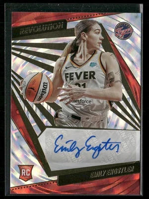2022 Panini Revolution WNBA #AG-EEG Emily Engstler Fractal AUTO #/99 - Image 1 of 2