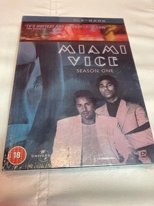 Miami Vice Series 1 DVD Boxset Don Johnson 80s Cop Show Region 2 NEW SEALED - Picture 1 of 4