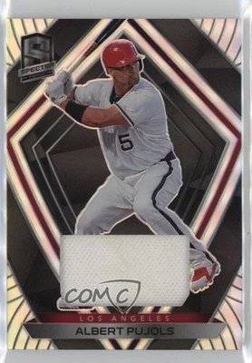 2020 Panini Chronicles Spectra Swatches Albert Pujols #12 - Image 1 of 2