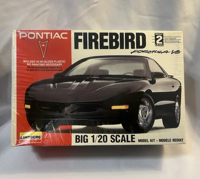 LINDBERG PONTIAC FIREBIRD FORMULA V8 model kit NEW in Factory SEALED Box - Image 1 of 4