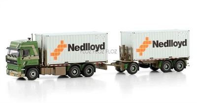 1:50 for WSI for DAF 3300 SPACE CAB 6X2 for COMBI 6 AXLE + 2X 20FT CONTAINER - Image 1 of 4
