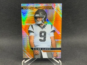 2022 Goodwin Champions KEDON SLOVIS Orange Prizm /499 #GP-KS Texans - Picture 1 of 2