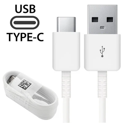 Cargador de pared USB rápido rápido + cable tipo C de 4 pies para LG G5 G6 G7 G8 V30 V40 V50 Foto 1 de 4