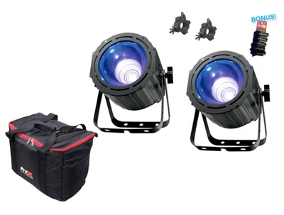 ADJ UV COB Cannon 2 Pack with Carry Bag + O Clamps - Image 1 of 4