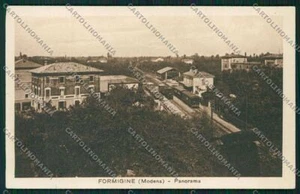 Modena Formigine Stazione Treno cartolina QK5091 - Picture 1 of 2