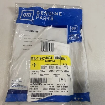 全新 OE 交流发电机连接器 84941154 适合 2005 别克 CENTURY — 第 1/4 张图片