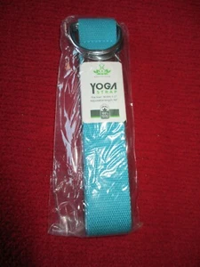 HEATH YOGA STRAP, 90 INCHES X 1.5 INCHES, TEAL, NEW IN PACKAGE - Picture 1 of 2