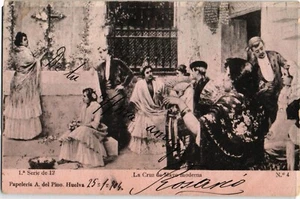 España 1904 Postal Vintage La Cruz de Mayo Cruz de Mayo (1383) - Imagen 1 de 2