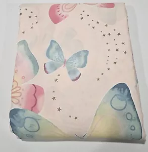 Pottery Barn Kid Mädchen rosa Bio-Baumwolle Gigi Schmetterling FULL QUEEN Bettbezug - Bild 1 von 4