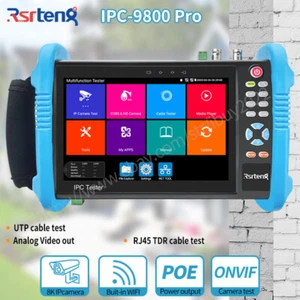 RSRTENG 7 Zoll Unterstützung Max 8K 32MP IP Kamera Tester Kabel Testwerkzeug IPC-9800 Pro - Bild 1 von 13