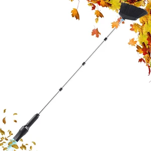 Outdoor Broom with Leaf Blower, Small Cordless Leaf Blower with Long Handle Broo - Picture 1 of 6