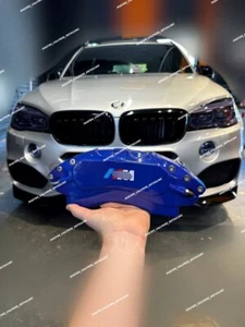 Blue Bmw f15 X5 M Brake Caliper Covers Custom Made Perfect Fit ALL MODELS BMW - Picture 1 of 9
