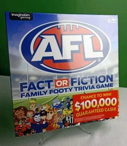 AFL Fact or Fiction Trivia Board Game Imagination Brand New Sealed - Picture 1 of 6