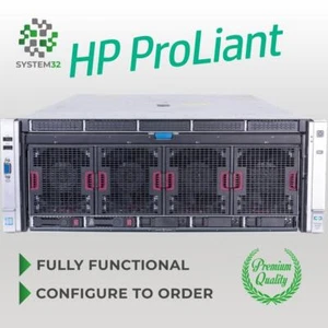 HP ProLiant DL580 Gen9 5 SFF Server 4x E7-8891V4 2.8GHz 20C 128GB 2x960GB SSD - Picture 1 of 4