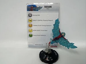 Heroclix Firehawk #004 DC Justice League Single Figure W/card - Picture 1 of 1