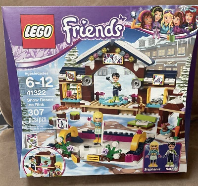 LEGO FRIENDS SNOW RESORT ICE RINK 307 PCS AGES 6-12 STEPHANIE/NATE - Image 1 of 2