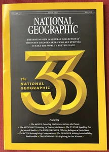 NATIONAL GEOGRAPHIC MAGAZINE APRIL 2025 - THE NATIONAL GEOGRAPHIC 33 - Picture 1 of 3